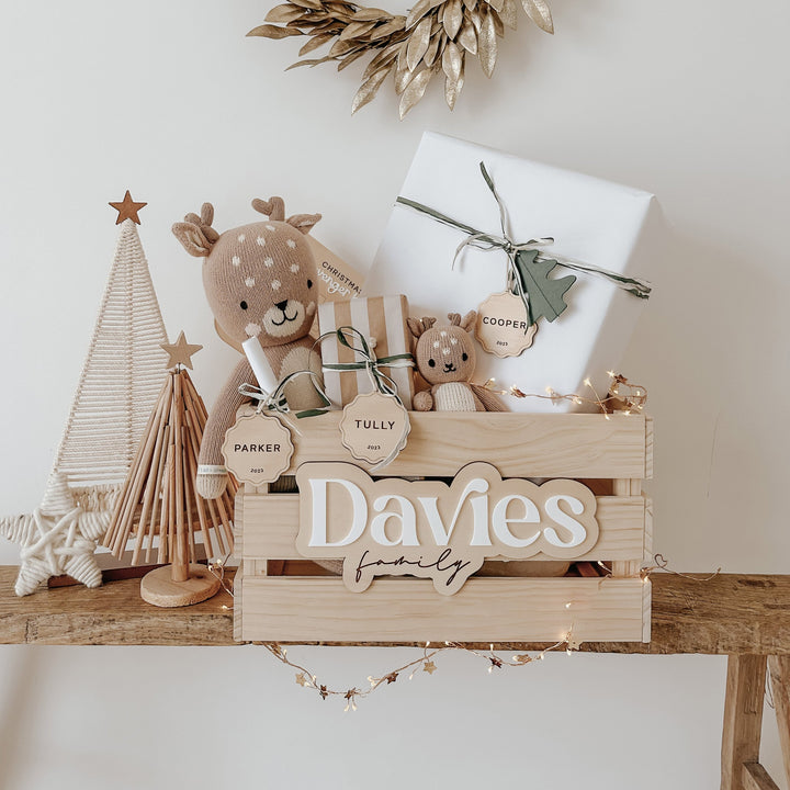 Christmas Family Crate