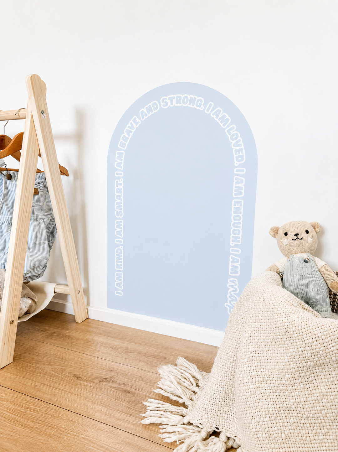Personalised Affirmation Arch Wall Decal