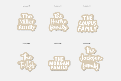Personalised Growth Chart | Family Wall Decal | Terrazzo