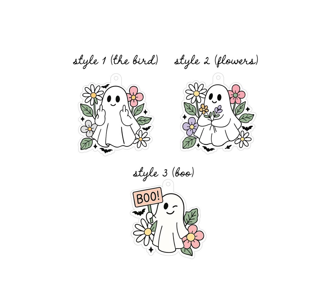 Halloween Ghost Tags