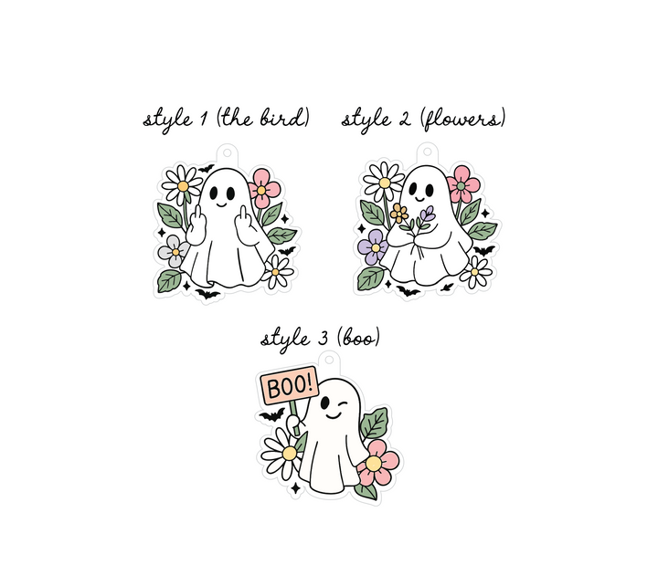 Halloween Ghost Tags