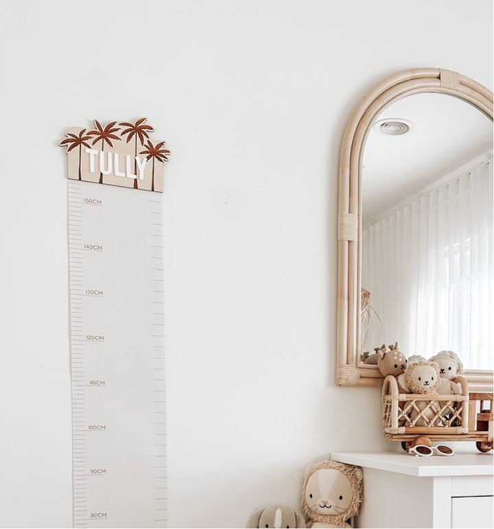 Canvas Growth Chart - Palms