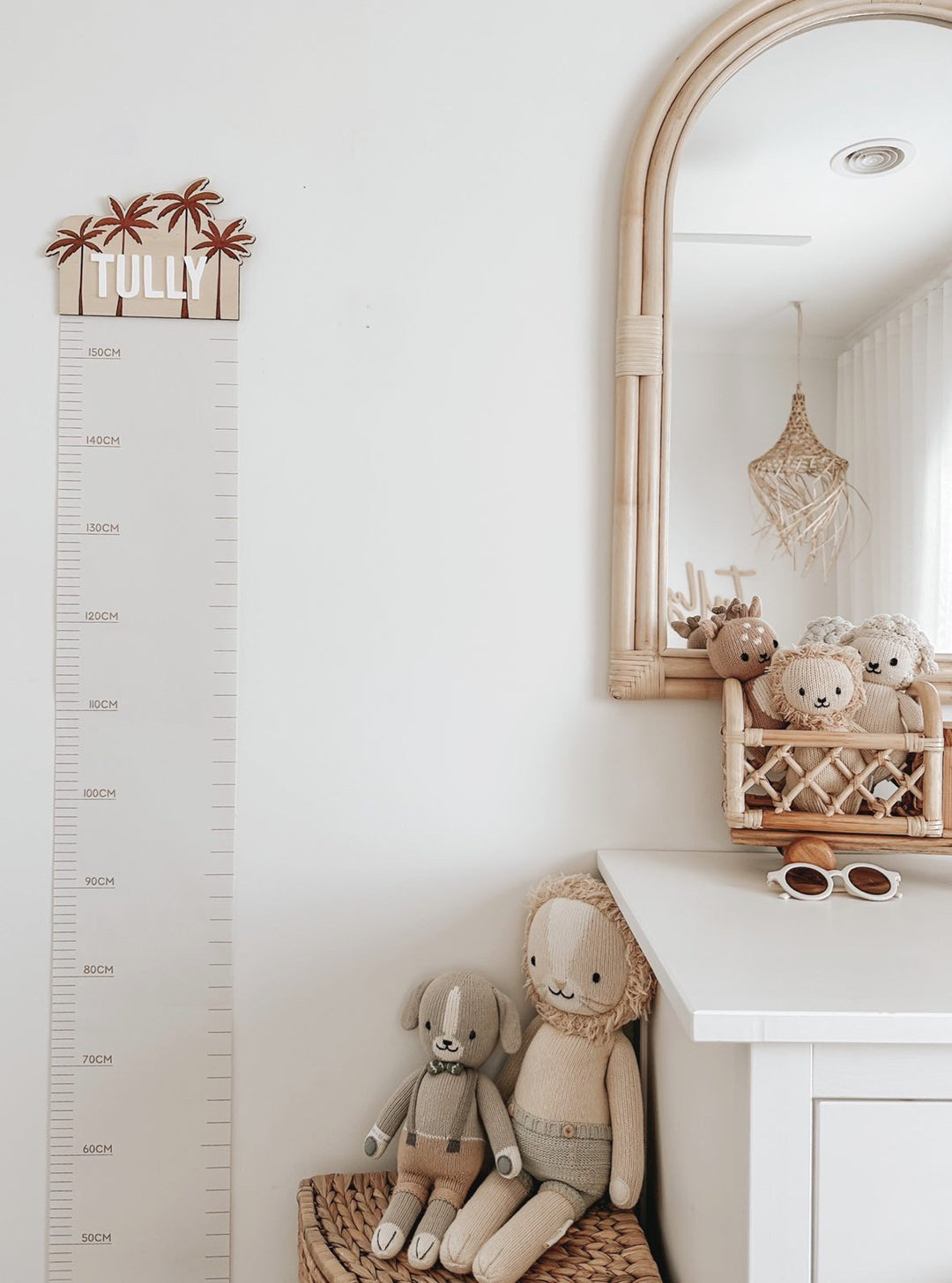Canvas Growth Chart - Palms
