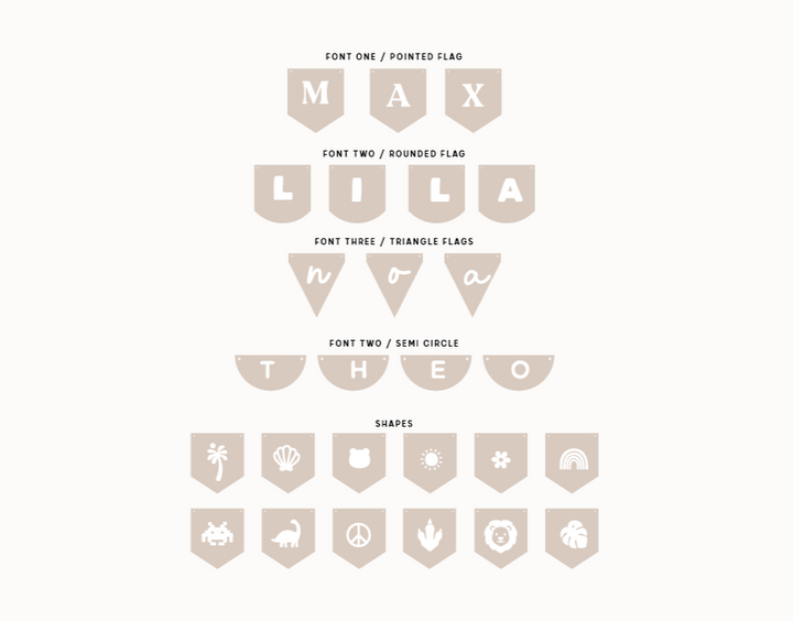 Personalised Name Bunting