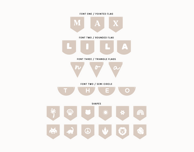 Personalised Name Bunting