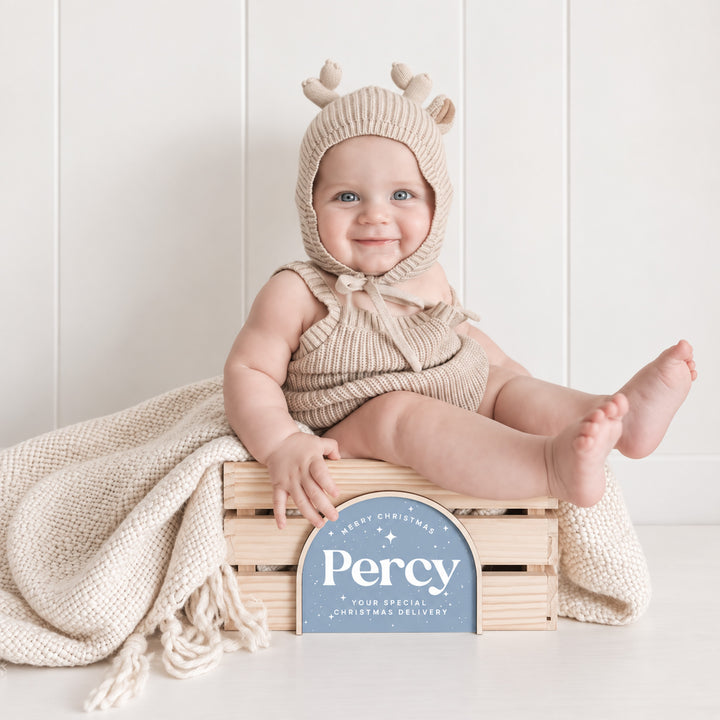 Christmas Wooden Crate | Colour Plaques