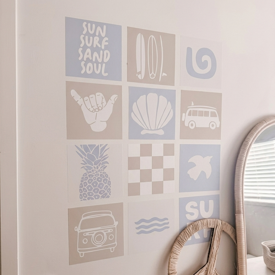 Decal Wall Tiles - Coastal Dreams