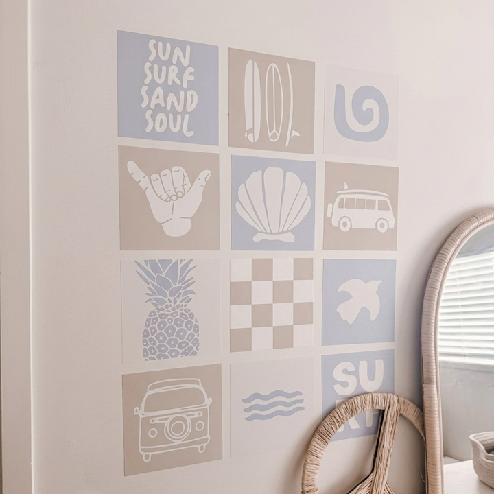 Decal Wall Tiles - Coastal Dreams