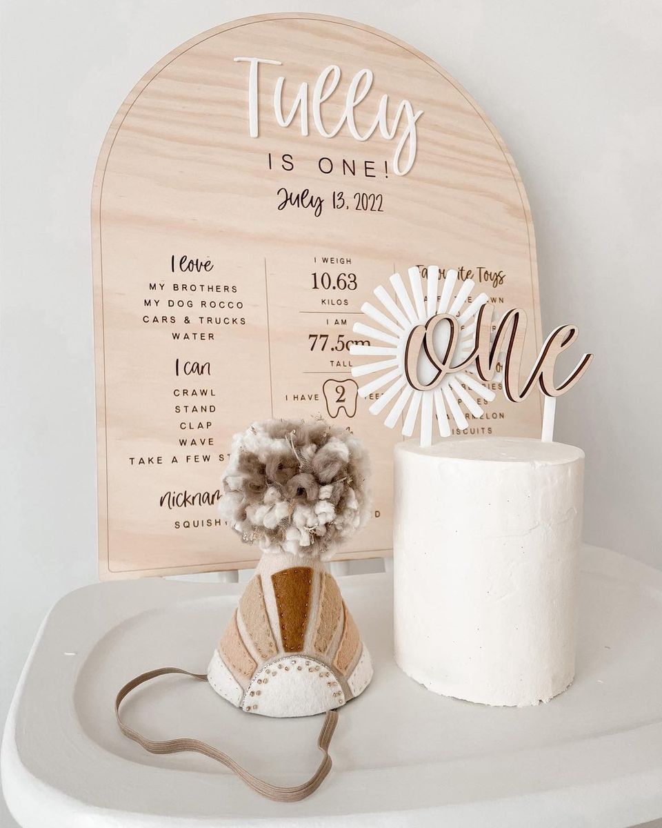 First Birthday Board | Birthday Board