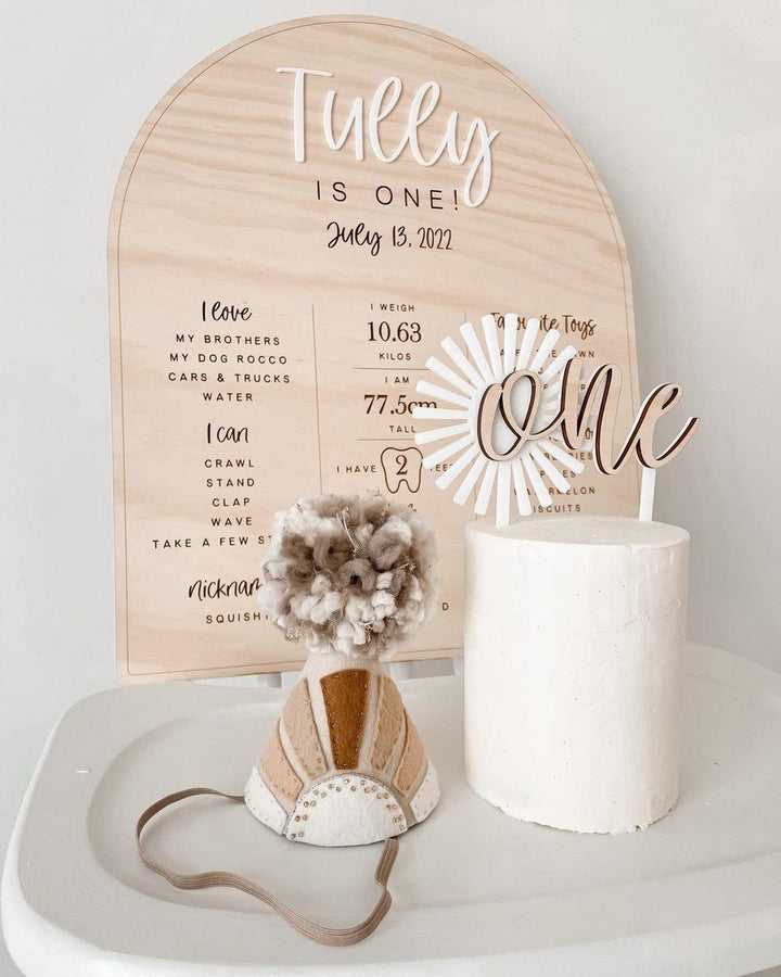 First Birthday Board | Birthday Board