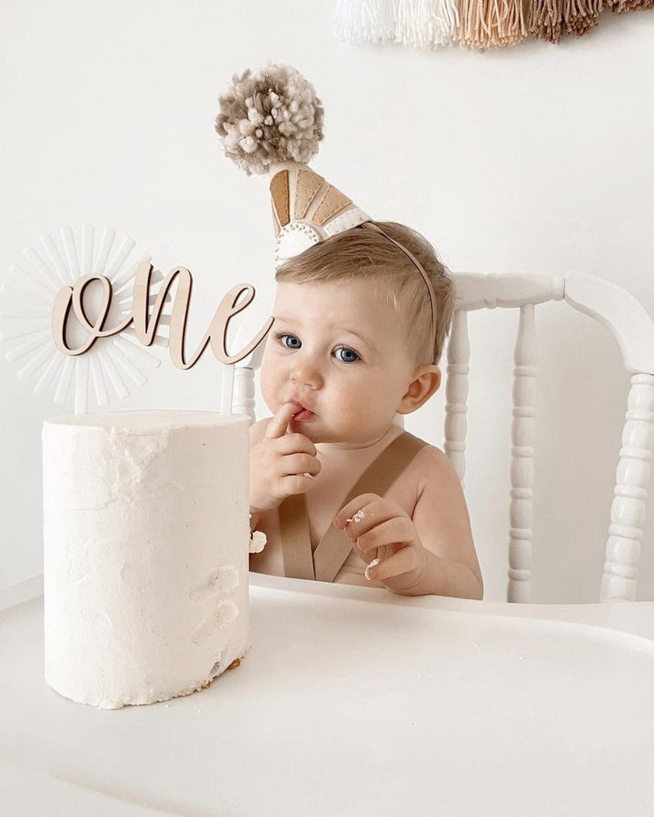 Boho Sun Cake Topper