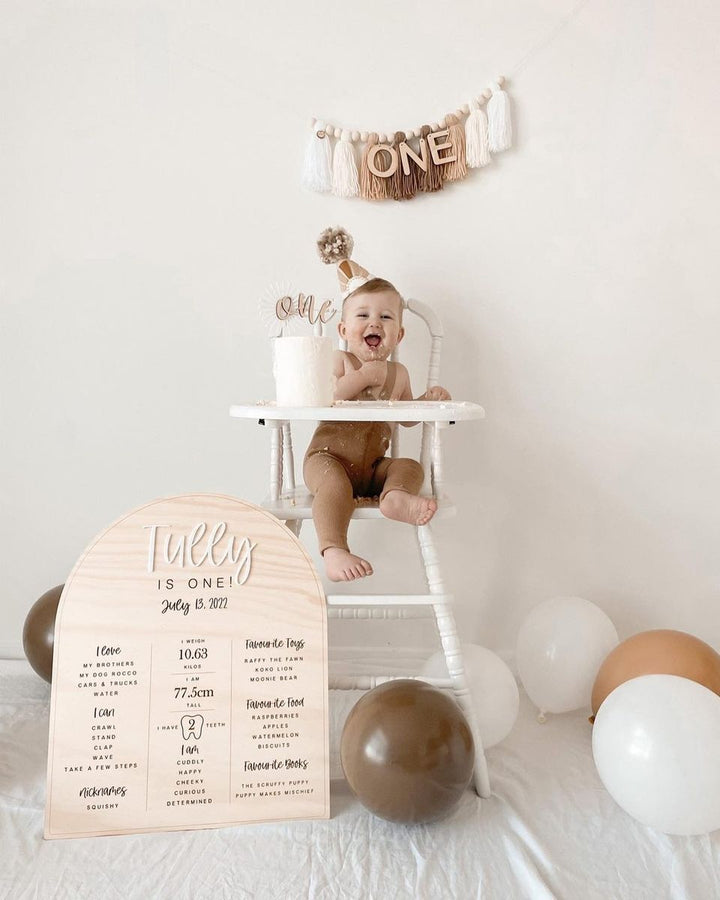 First Birthday Board | Birthday Board