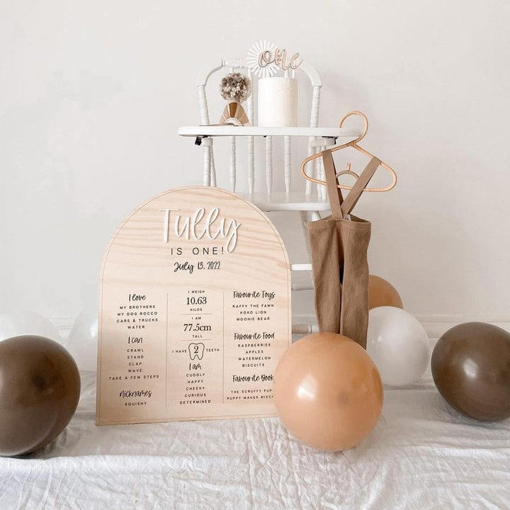 First Birthday Board | Birthday Board