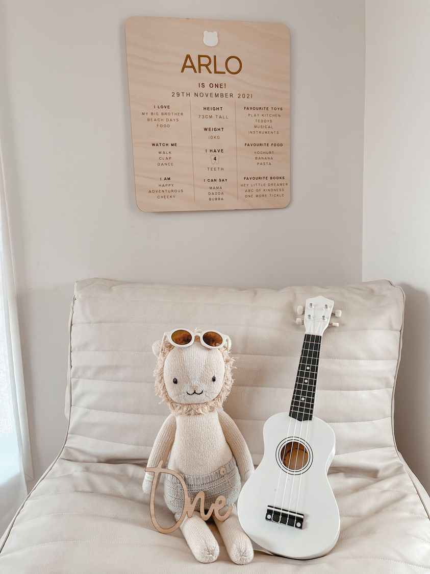 First Birthday Board | Birthday Board | Teddy Bear Picnic