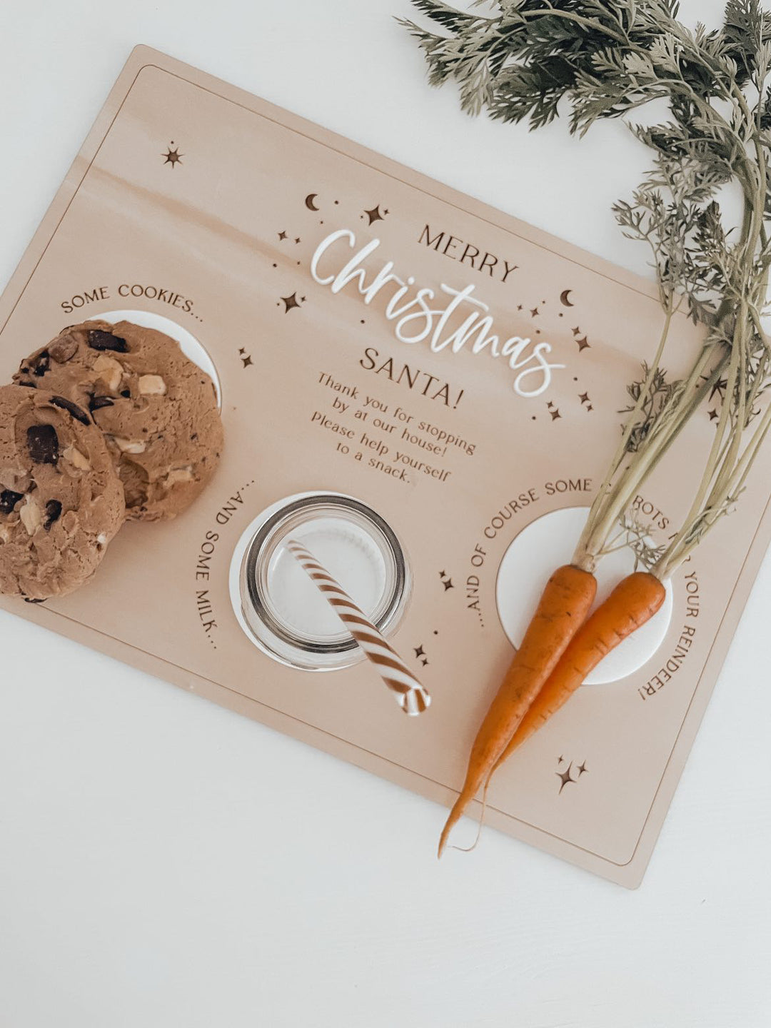 Santa Snack Tray