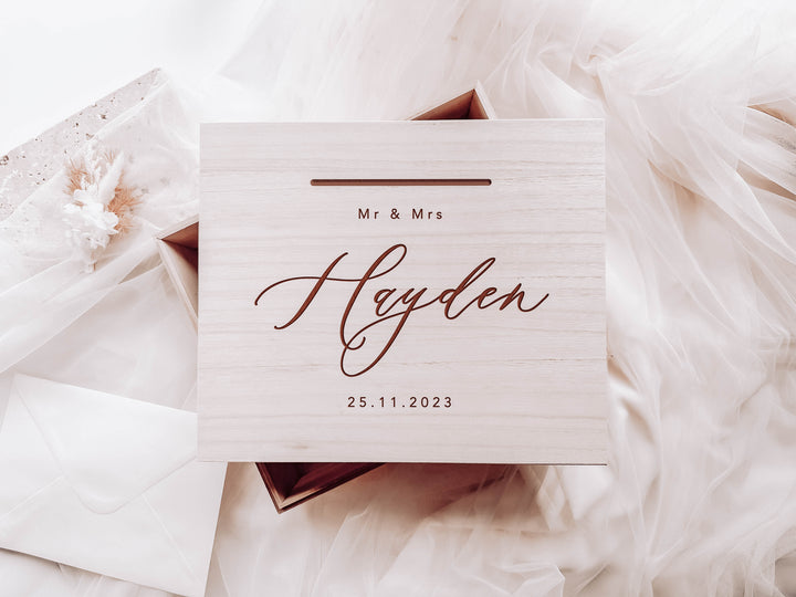 Wedding Wishing Well - Wedding Keepsake Box
