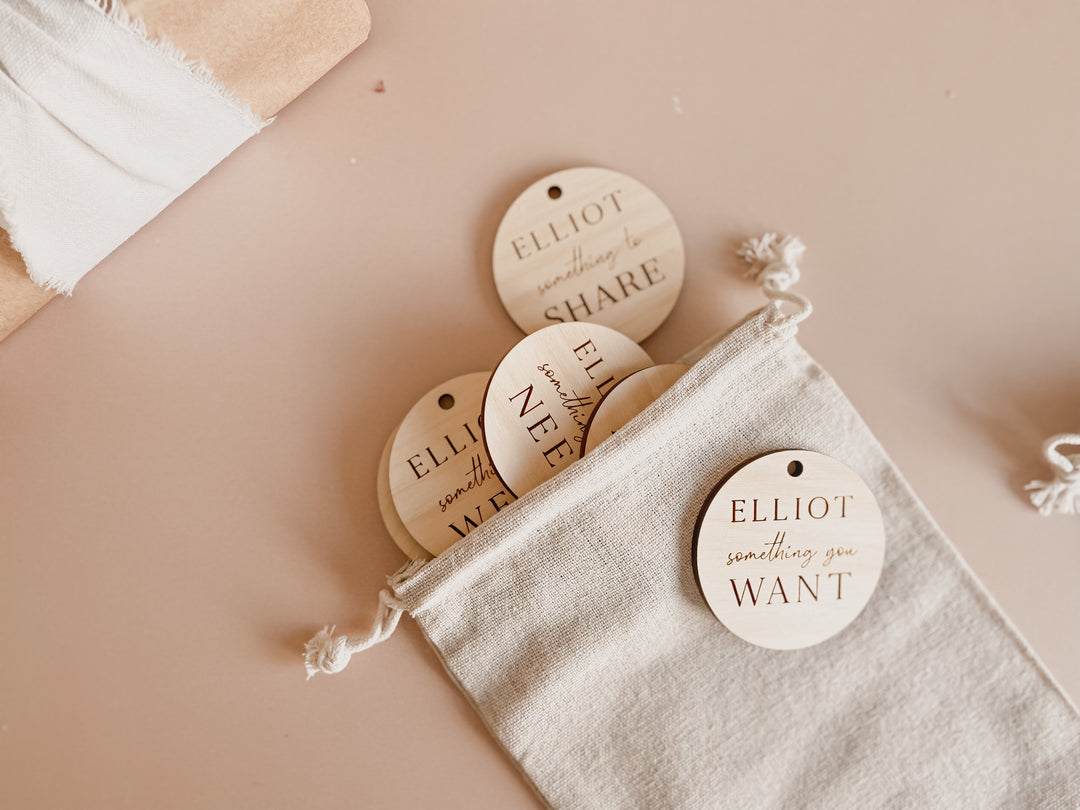 Christmas Mindfulness Tags | Christmas Gift Tags