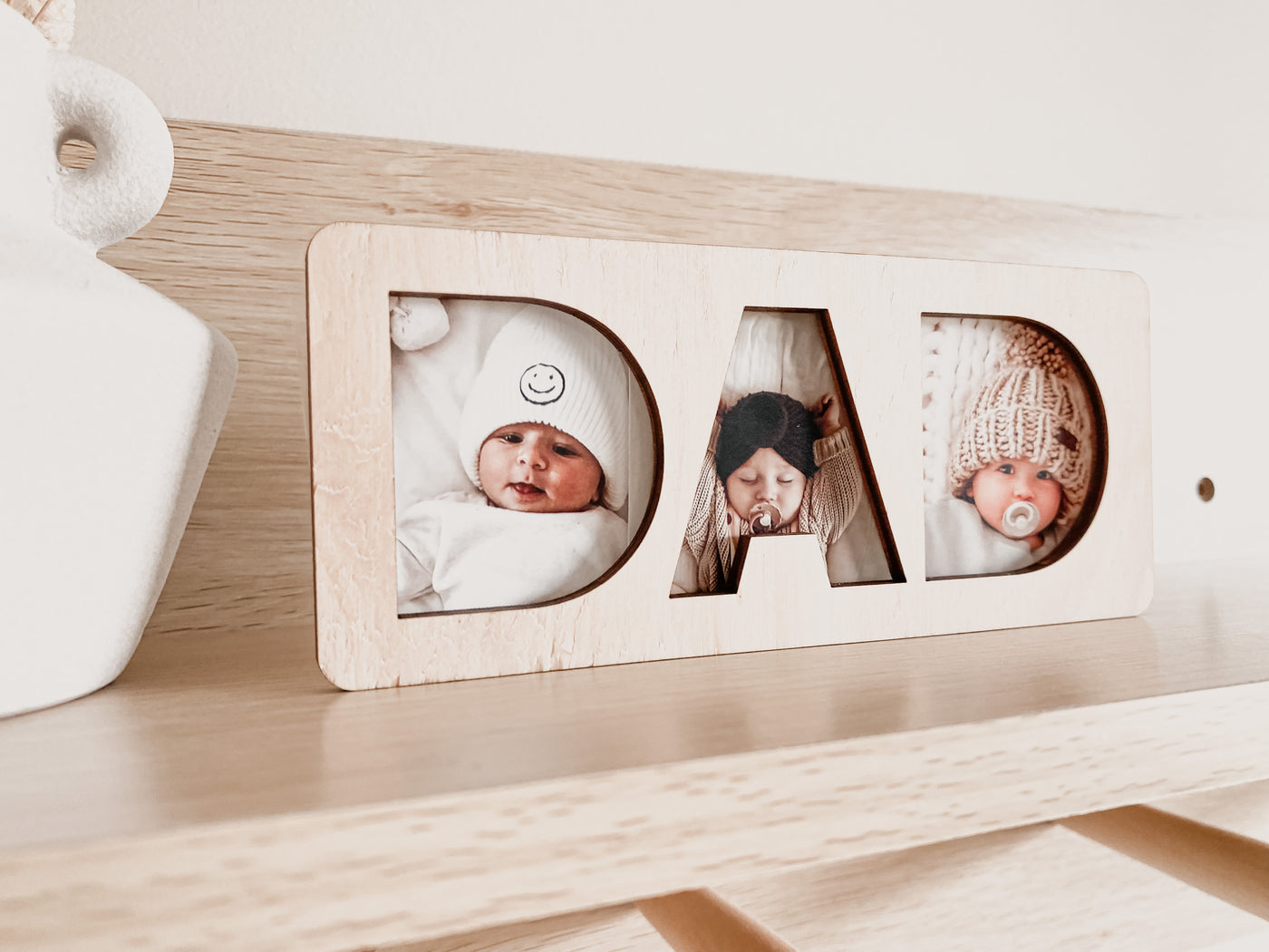 Father's Day DAD Photo Block