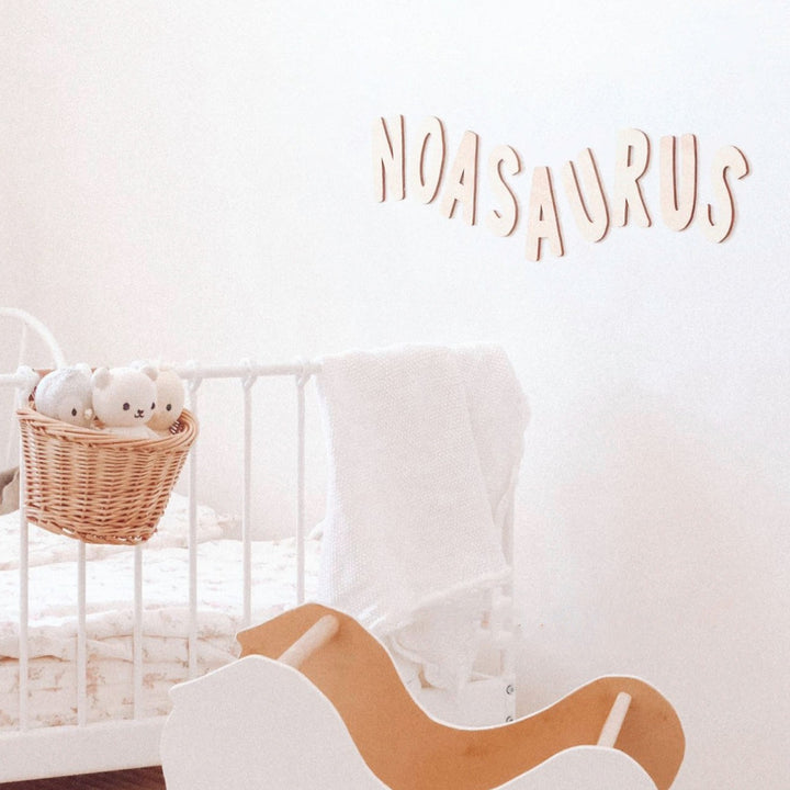 Wooden Name Letters - Wall Script