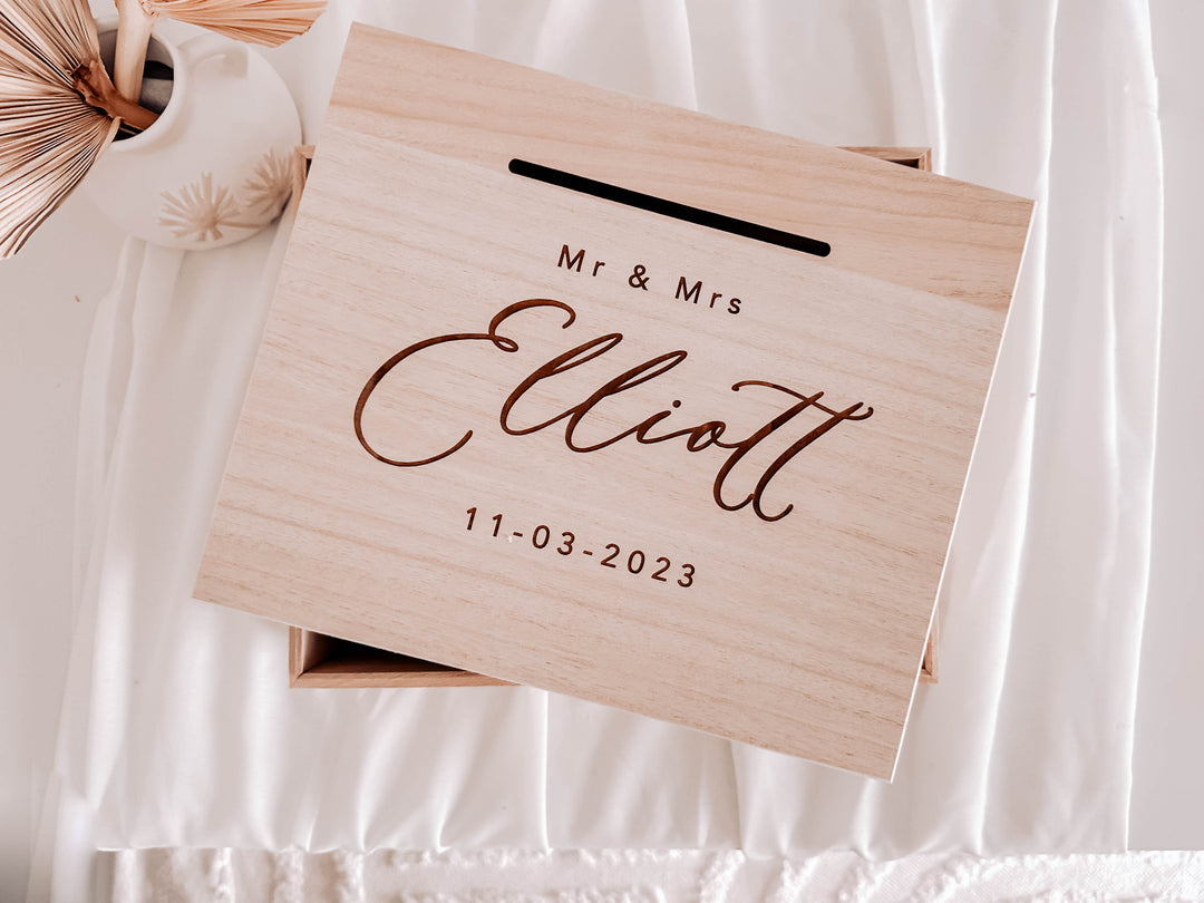 Wedding Wishing Well - Wedding Keepsake Box