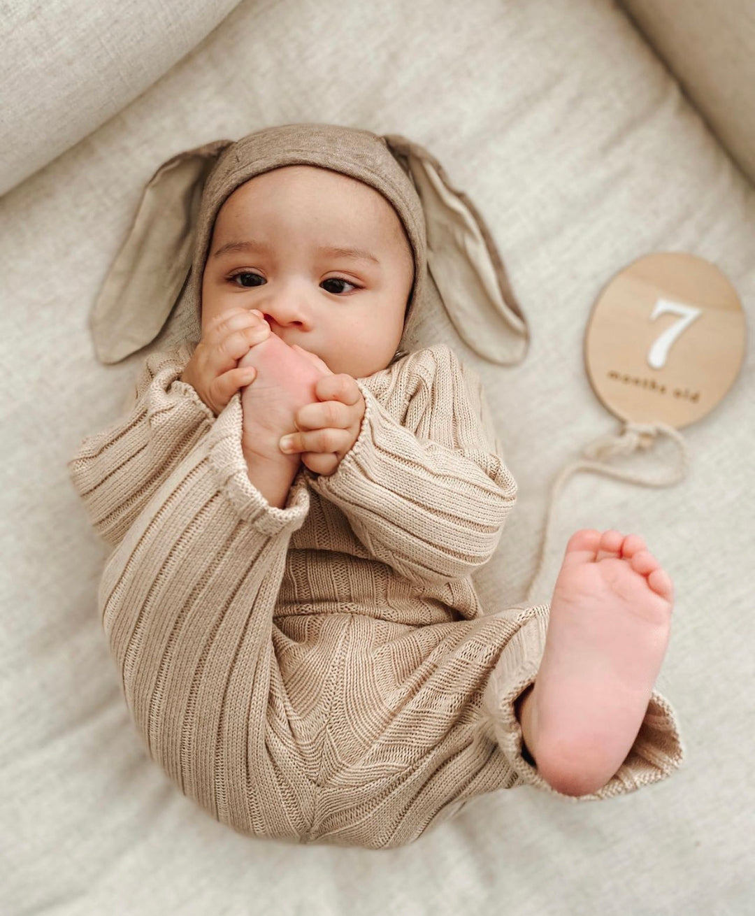Wooden + Acrylic Balloon Baby Milestone Plaques