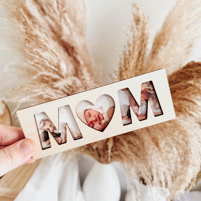 Mother's Day DIY Photo Block