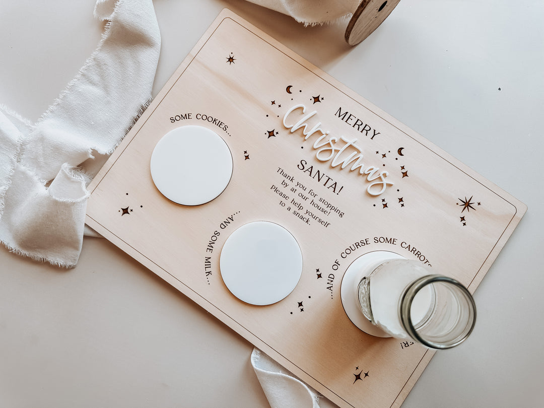 Santa Snack Tray