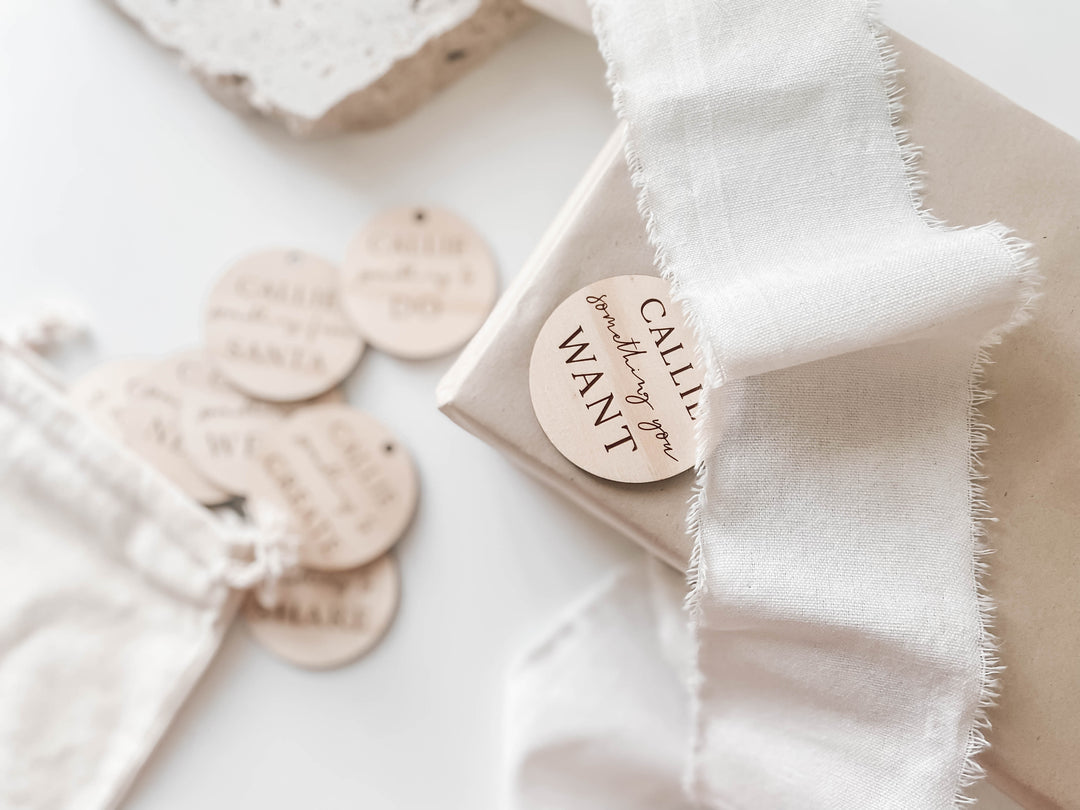 Christmas Mindfulness Tags | Christmas Gift Tags