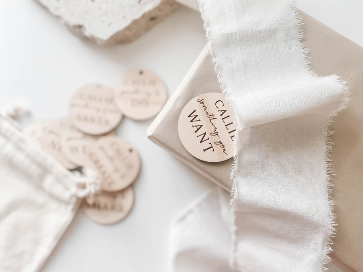 Christmas Mindfulness Tags | Christmas Gift Tags