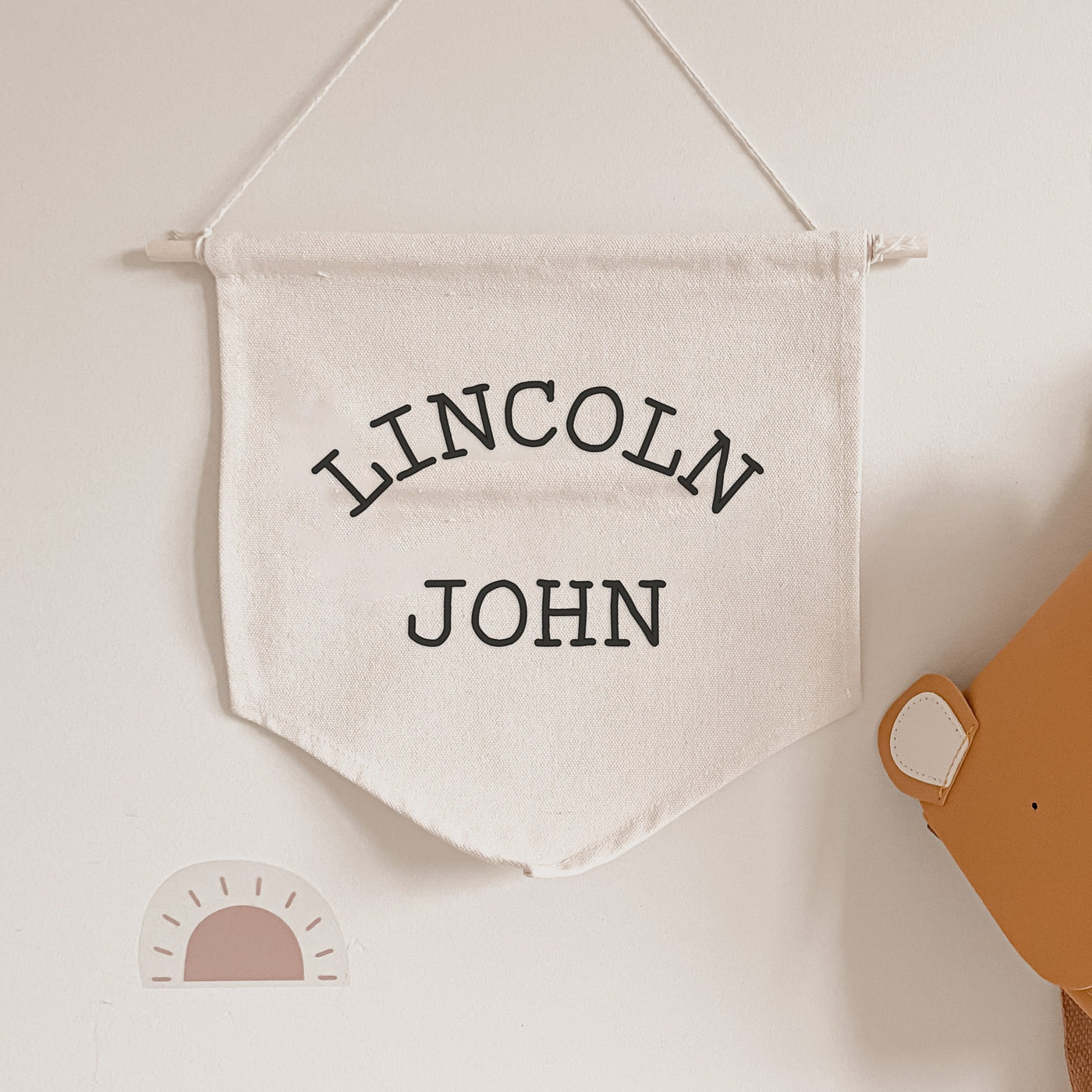 Custom Canvas Name Banner