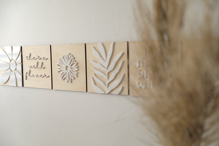 Wall Tiles - Wild Flowers