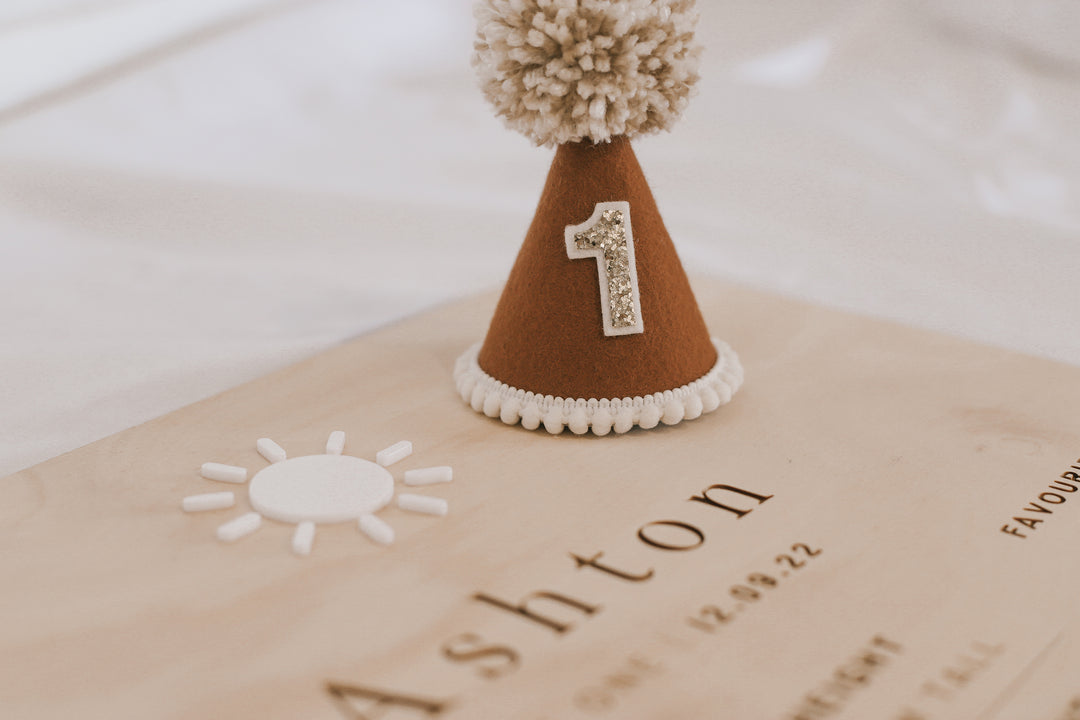First Birthday Board | Milestone Board | Boho Sun